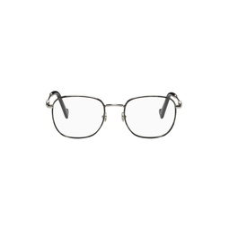 Silver Shiny Glasses 222111M133004