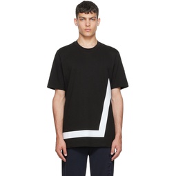 Black Cotton T Shirt 222111M213026