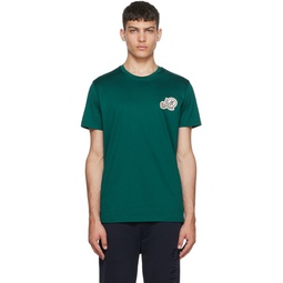 Green Cotton T Shirt 222111M213038