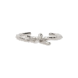 Silver Knot Cuff Bracelet 222129M142006