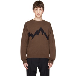 Brown Lowell Sweater 222149M201000