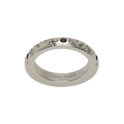 Silver Engraved Ring 222168M147026