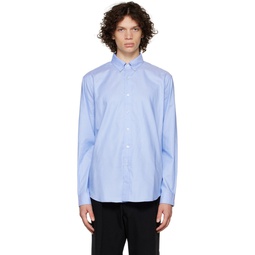 Blue Button Up Shirt 222168M192021