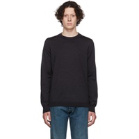 Gray Wool Sweater 222168M201010