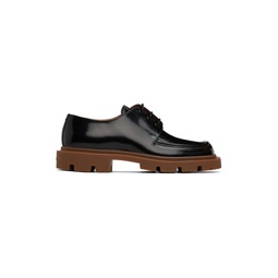 Black Cleated Sole Derbys 222168M225044