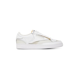 White   Yellow Reebok Classics Edition Memory Of Sneakers 222168M237013
