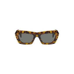 Tortoiseshell Zenya Sunglasses 222191M134011