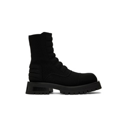 Black Army Chelsea Boots 222251F113018