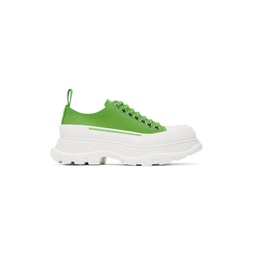Green Tread Slick Sneakers 222259F128051