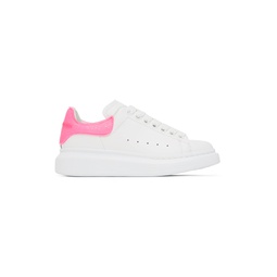 White   Pink Oversized Sneakers 222259F128061