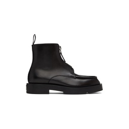 Black Leather Boots 222278M228000