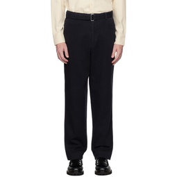 Navy Oswald Trousers 222305M191010