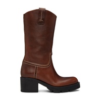Brown Neva Boots 222338F114004