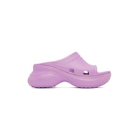 Purple Crocs Edition Pool Slides 222342F124015