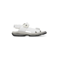 White Tourist Sandals 222342M234005
