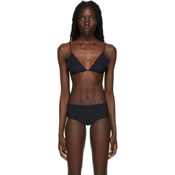 SSENSE Exclusive Black Fotini Bikini Top 222359F073001