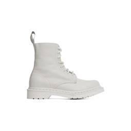 White 1460 Pascal Boots 222399F113004