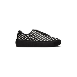 Black   White Greca Sneakers 222404M237001