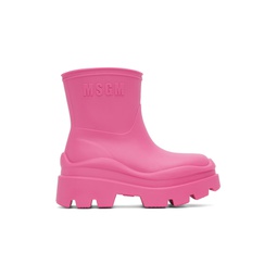 Pink Supergomma Boots 222443F113002