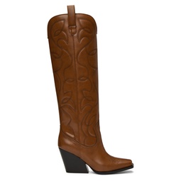 Brown Cowboy Boots 222471F115001