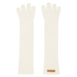 White Therese Gloves 222495F012000