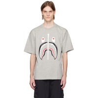 Grey Shark T Shirt 222546M213020