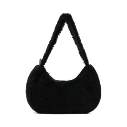 Black Fur Shoulder Bag 222594F048008