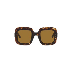 Tortoiseshell Macy Squared Sunglasses 222600F005017
