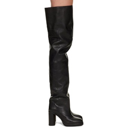 Black Lurna Tall Boots 222600F115009