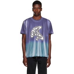 Blue   Purple Jay T Shirt 222640M213021