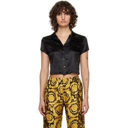 Black Medusa Pyjama Shirt 222653F079002