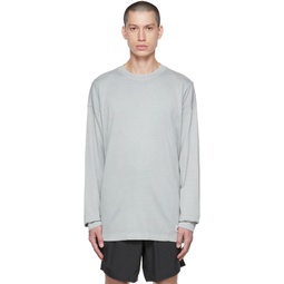 Gray Natural Dye Sweatshirt 222749M204001