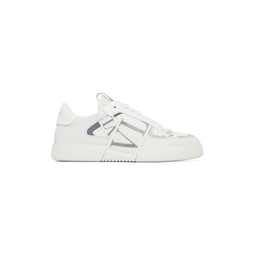 White   Gray VL7N Low Top Sneakers 222807M237046