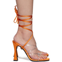 Orange Nikki Heeled Sandals 222855F125005