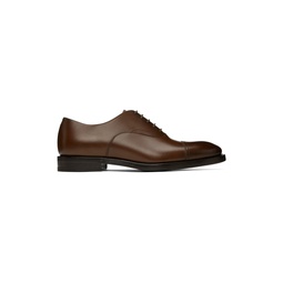 Brown Lace Up Oxfords 222887M225001