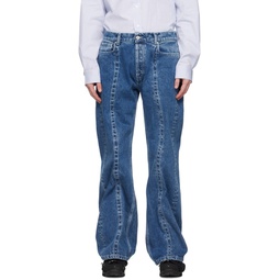 Blue Classic Wire Jeans 222893M186011