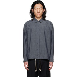 Gray O Project Dropped Shoulders Shirt 222969M192006