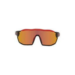 Black   Red Show X Rush Sunglasses 231011F005007