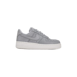 Gray Air Force 1 Premium Sneakers 231011F128003