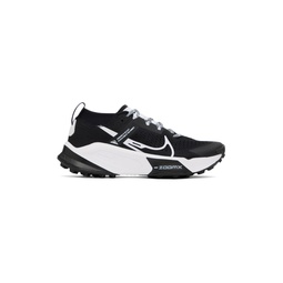 Black   White ZoomX Zegama Trail Sneakers 231011F128034