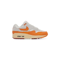 Orange   Gray Air Max 1 Sneakers 231011F128054