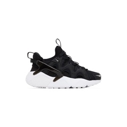 Black   White Air Huarache Craft Sneakers 231011F128103