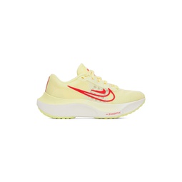 Yellow Zoom Fly 5 Sneakers 231011F128140