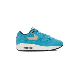 Blue Air Max 1 Sneakers 231011F128167