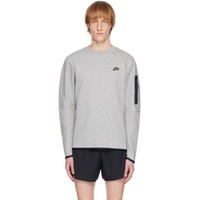 Gray Sportswear Tech Sweatshirt 231011M204018