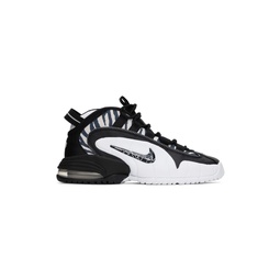 Black   White Air Max Penny Sneakers 231011M236062