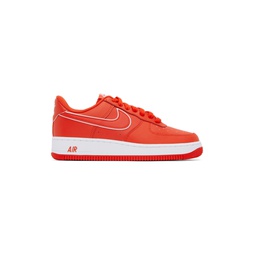 Red Air Force 1 07 Sneakers 231011M237137
