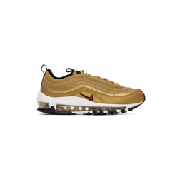 Gold Air Max 97 OG Sneakers 231011M237165