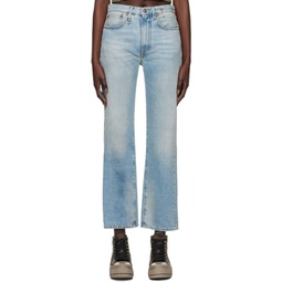 Blue Courtney Slim Jeans 231021F069023