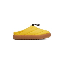 SSENSE Exclusive Yellow Alpha Slippers 231029M231001